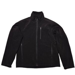 Tumi Jacket Black Mens Medium Tech Windbreaker Corpcore Normcore